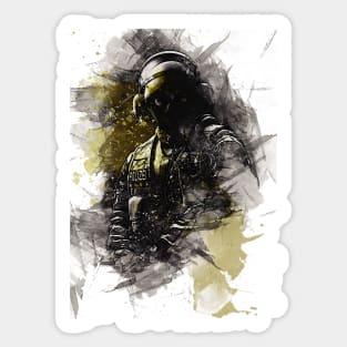 Rainbow Six Siege Operators - Bandit Sticker